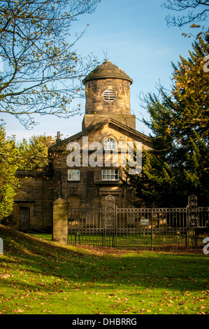 18e siècle la chapelle St Barthélémy Yorkshire Sculpture Park, Royaume-Uni. Banque D'Images