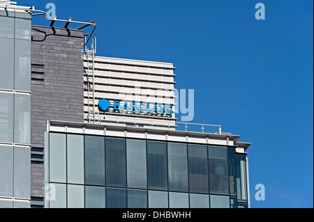 Birmingham Barclay's Bank siège social Colmore Row financial district Banque D'Images