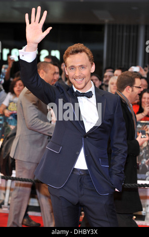 Tom Hiddleston 'Merveille Avengers assemble' Première européenne tenue à vue Westfield White City - Londres - Angleterre des arrivées Banque D'Images