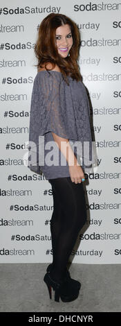 Londres, Royaume-Uni. 6e août 2013. Imogen Thomas assiste à la SodaStream le samedi soir en soirée de lancement (Centre Commercial Whiteleys, Queensway, Londres. © Voir Li/Alamy Live News Banque D'Images