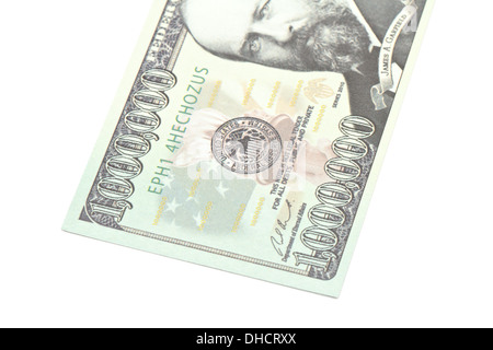 Un million de dollars euros libre Banque D'Images