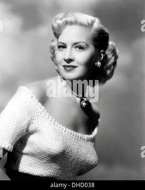 MARILYN MAXWELL (1921-1972) Actrice américaine en 1951 alors qu'il filmait la goutte de citron Kid Banque D'Images