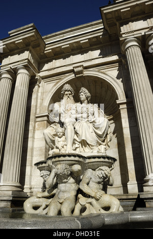 Albrecht-Fountain à Vienne Banque D'Images