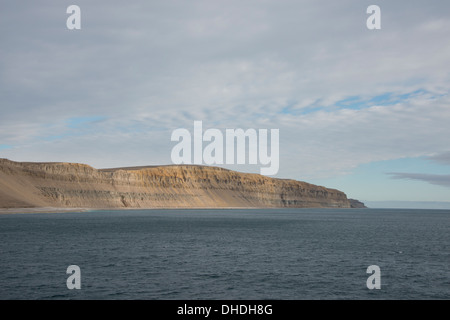 Le Canada, l'archipel Arctique, le détroit d'Hudson, Nunavut, l'île Akpatok. Banque D'Images