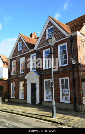 Ethelwold House B&B, à l'Est St Helen Street, Abingdon-on-Thames, Oxfordshire, Angleterre, Royaume-Uni Banque D'Images