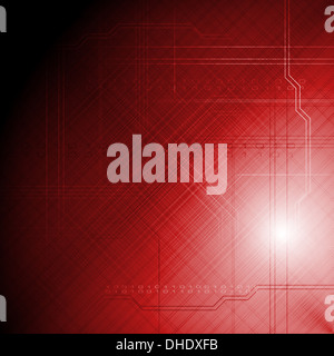 Fond vecteur Hi-tech Banque D'Images