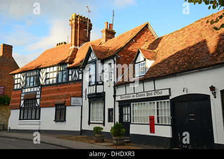 L'ancien bureau de poste, High Street, Dorchester-on-Thames, Oxfordshire, Angleterre, Royaume-Uni Banque D'Images