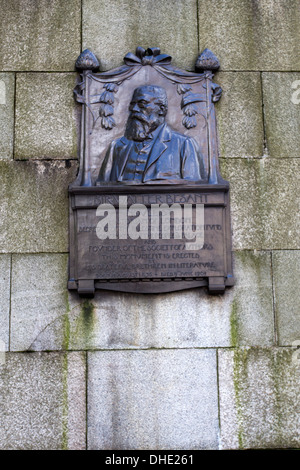 Monument à W.S. Gilbert, Embankment, London, UK. Banque D'Images