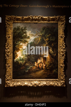 La porte du chalet, de Thomas Gainsborough est parmi ses toiles les plus célèbres. Banque D'Images