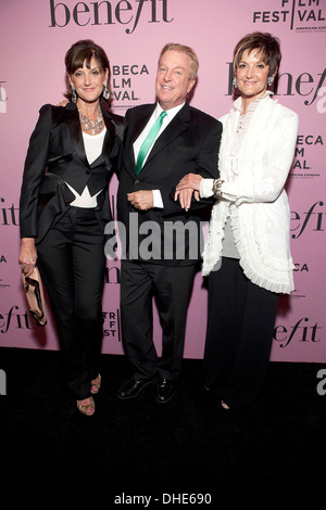 Jean et Jane Ford Ford avec Paul Wilmont (Paul Wilmont PR) 2012 Tribeca Film Festival - Avantages cosmétiques premiere - Banque D'Images