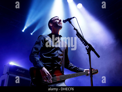 Stefan Olsdal placebo de l'exécution du Liverpool Olympia. Liverpool, Angleterre- 26.04.12 Banque D'Images