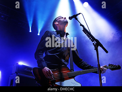 Stefan Olsdal placebo de l'exécution du Liverpool Olympia. Liverpool, Angleterre- 26.04.12 Banque D'Images