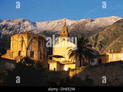 Castelbuono, Palerme, Sicile Banque D'Images