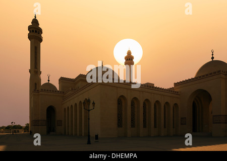 Grande mosquée Al Fateh, Manama, Bahreïn, Moyen-Orient Banque D'Images