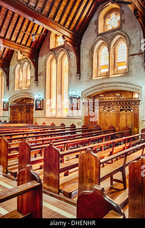 La prière et la paix à la glorieuse Sainte Cathédrale à Adélaïde, Australie Banque D'Images