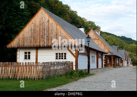 Musée d'architecture rurale, Pologne Banque D'Images