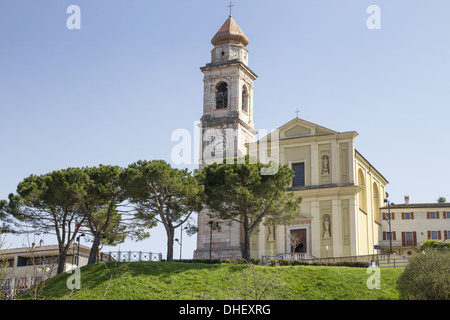 Vescovo, San Zeno di Montagna San Zemo Banque D'Images