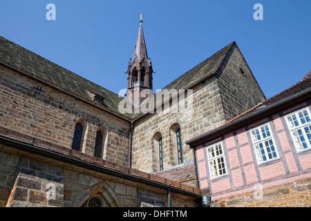 Monastère cistercien Loccum, Basse-Saxe, Allemagne Banque D'Images
