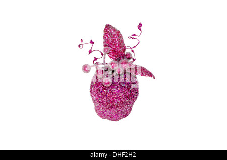 Pomme Rouge décorative isoler Banque D'Images