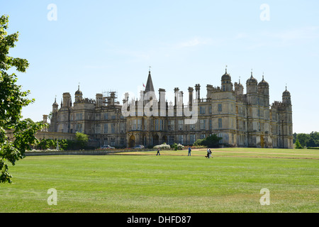 16e siècle Burghley House, Stamford, Lincolnshire, Angleterre, Royaume-Uni Banque D'Images