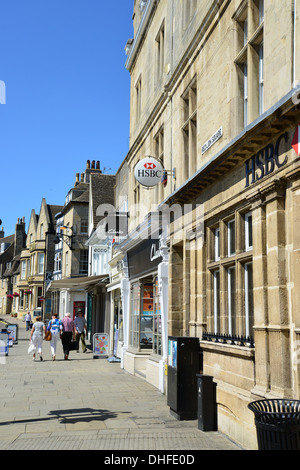 Red Lion Square, Stamford, Lincolnshire, Angleterre, Royaume-Uni Banque D'Images