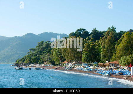 Türkei, Provinz Mugla, Bozburun-Halbinsel, Hisarönü Banque D'Images