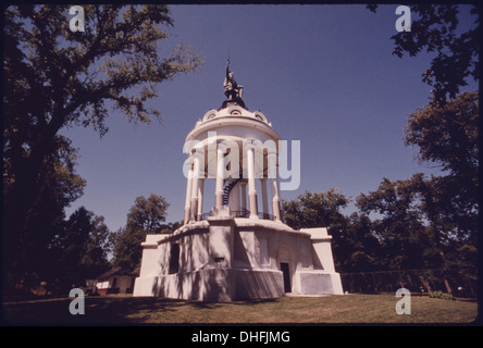 MONUMENT ET STATUE D'HERMANN-ARMINIUS, patriote ALLEMAND QUI A ÉTÉ ÉRIGÉE À NEW ULM, Minnesota, en 1888. La ville. 116 Banque D'Images