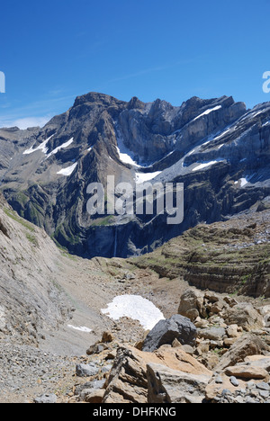 Cirque de Gavarnie en été Banque D'Images