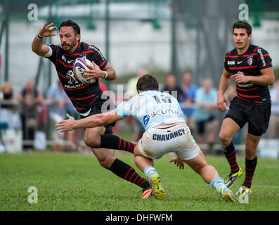 Hong Kong, Chine. 09Th Nov, 2013. Clement Poitrenaud Natixis Rugby Cup Hong Kong 2013. Les équipes françaises Racing Metro 92 vs Stade Toulousain. Date Stade Aberdeen-09.11.13 9 novembre 2013 Credit : Jayne Russell/Alamy Live News Banque D'Images