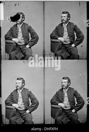 Le capitaine Edward P. Doherty est l'officier de l'Union responsable de la capture de John Wilkes Booth, l'assassin du président Abraham Lincoln. Ses efforts conduisirent à la conclusion de la chasse à l'homme après l'assassinat de Lincoln. Banque D'Images