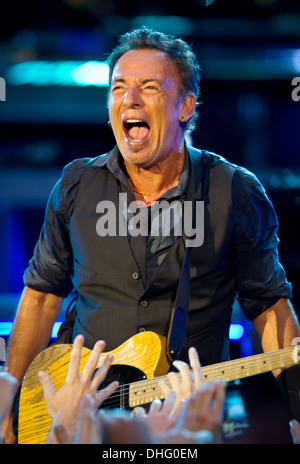 Milan Italie. 07 juin 2012. Bruce Springsteen & The E Street Band live au stade San Siro Banque D'Images