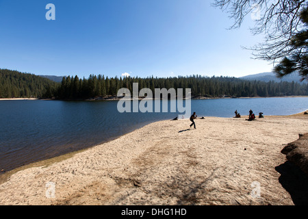 Lac Hume, Sequoia National Forest, Californie, USA. Banque D'Images