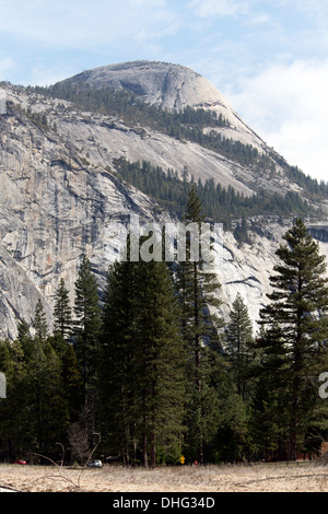 North Dome, Yosemite National Park, Californie, États-Unis. Banque D'Images