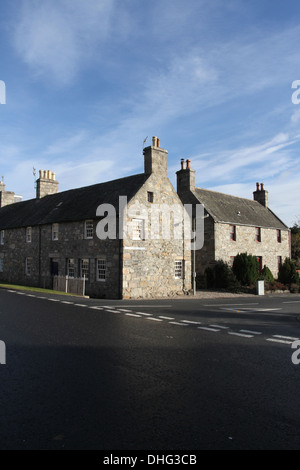 Grantown-on-Spey Scène de rue l'écosse novembre 2013 Banque D'Images