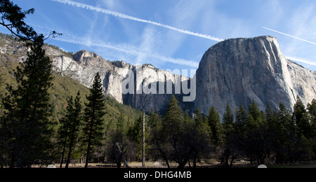 El Capitan, Yosemite National Park, Californie, États-Unis. Banque D'Images