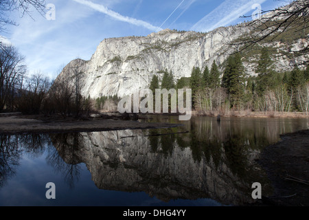 Colombie-britannique Rock, Yosemite National Park, Californie, États-Unis. Banque D'Images