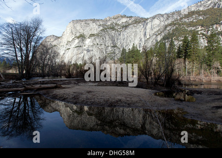 Colombie-britannique Rock, Yosemite National Park, Californie, États-Unis. Banque D'Images