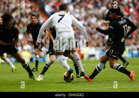 Madrid, Espagne. Nov 9, 2013. Lors d'un match de football de la Liga espagnole entre le Real Madrid et Real Sociedad au Santiago Bernabeu à Madrid, Espagne, le 9 novembre 2013.Photo : Rodrigo Garcia/NurPhoto NurPhoto © Rodrigo Garcia//ZUMAPRESS.com/Alamy Live News Banque D'Images