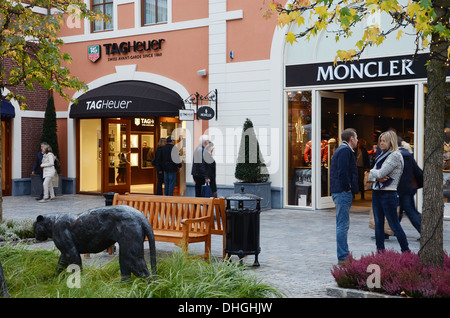 Centre McArthur Glen Designer Outlet Roermond Pays-Bas Banque D'Images