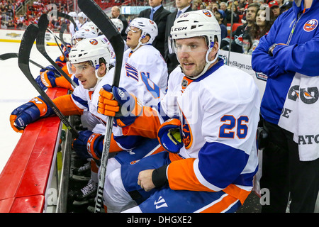 New York Islanders aile gauche Thomas Vanek Banque D'Images