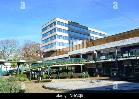 Place Charles à l'automne, Bracknell, Berkshire, Angleterre, Royaume-Uni Banque D'Images