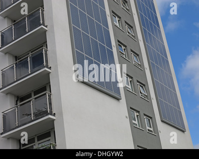 Austin House Walsall Eco Tour, avec PV solaire , West Midlands , Angleterre , Royaume-Uni WS4 2AF Banque D'Images
