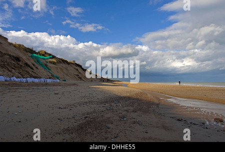 Hemsby beach côte orientale de Norfolk Banque D'Images