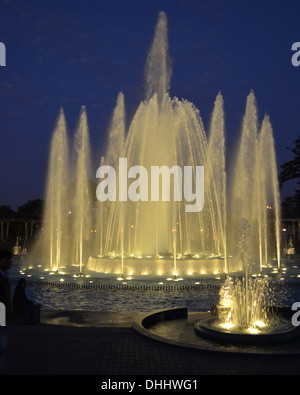 Parque de la Reserva, Circuito Magico de la Agua, Lima Pérou Banque D'Images