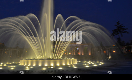 Parque de la Reserva, Circuito Magico de la Agua, Lima Pérou Banque D'Images