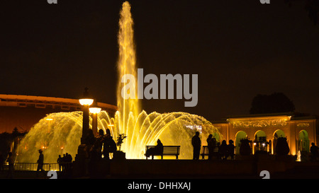 Parque de la Reserva, Circuito Magico de la Agua, Lima Pérou Banque D'Images