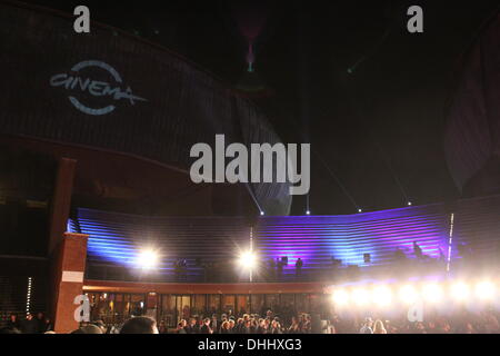 Rome, Italie. 10 nov., 2013 Les lieux à la Festival International du Film de Rome à l'Auditorium de Rome, Italie© Gari Wyn Williams/Alamy Live News Banque D'Images