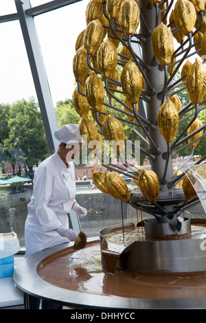 Musée du chocolat, Cologne, Allemagne Banque D'Images