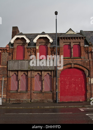 Rund-vers le bas dans le logement, d'Anfield Liverpool, Royaume-Uni Banque D'Images