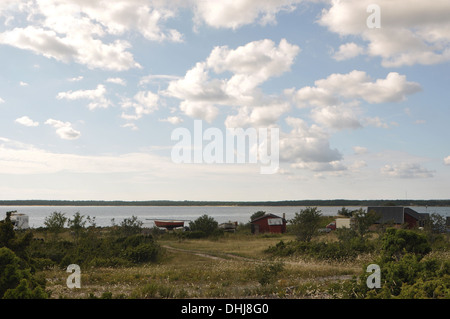 C'est un lieu-dit situé à Sysneudd à Gotland Suède . C'est un paradis sur terre. Banque D'Images